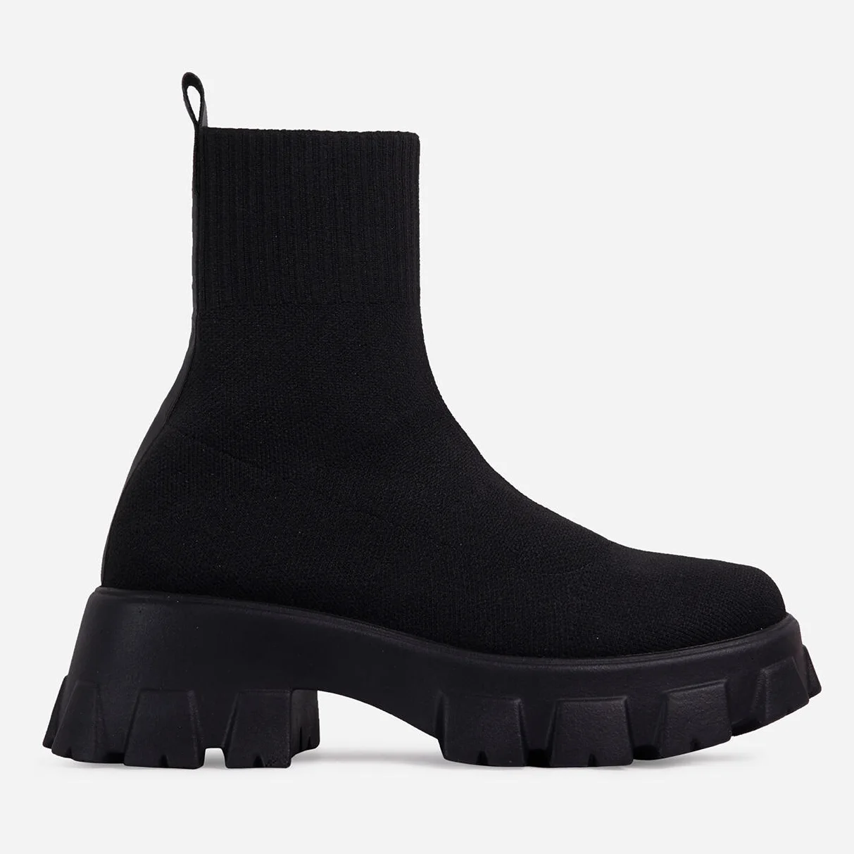 Autumn  Winter Women's Mesh Boots Thick Soled Large Ankle Boots Fashionable Casual Outdoor Hiking Boots Zapatos De Mujer