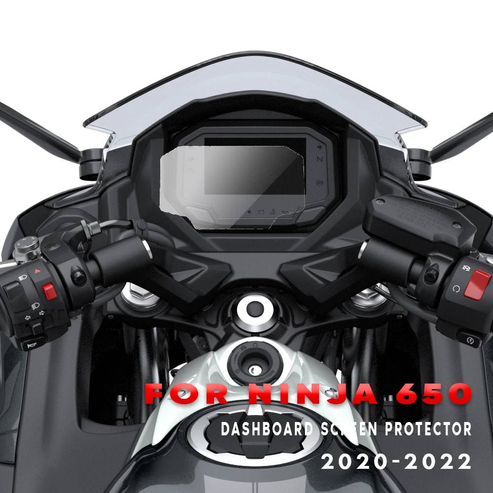 

Motorcycle Scratch Cluster Screen Dashboard Protection Instrument Film FOR Kawasaki Ninja 650 Ninja650 2020 - 2022