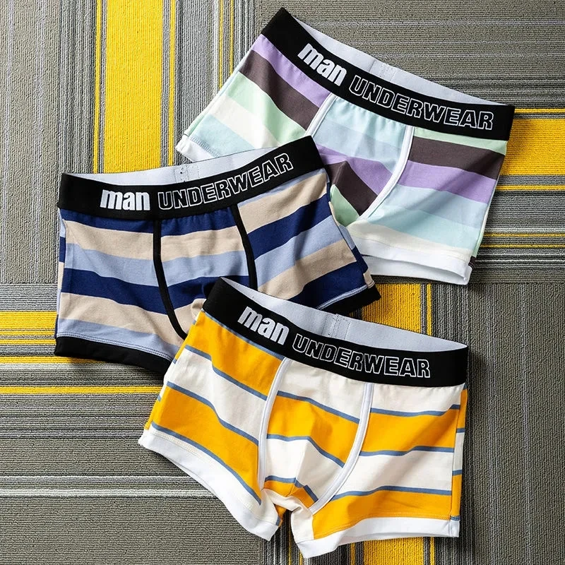 Men's Panties Boxers For Men Set Breathable Men's Briefs Men's Shorts Cotton Soft Underwear Men Set Comfortable Men Underpants