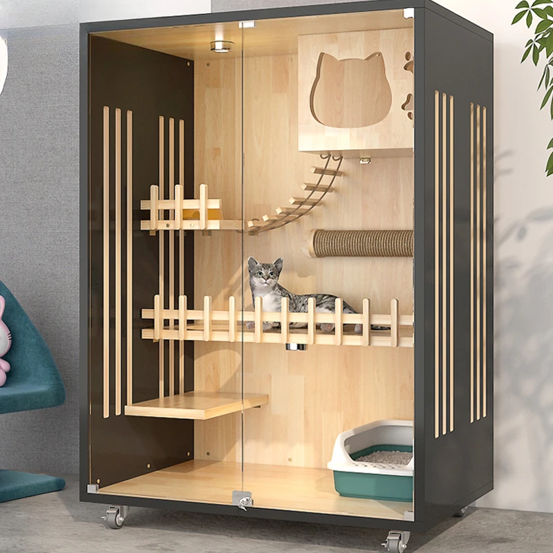 Многоразмерная комната для доставки кошек гостиная домашних животных