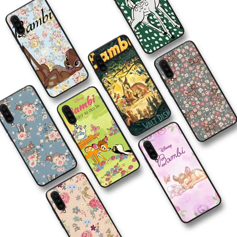 

Disney Cartoon Bambi Phone Case For Xiaomi Mi Note 10 Pro 8 Lite 9 Se 10T 6X 6 5X 5 F1 Mix 2S Max 2 3 Cover