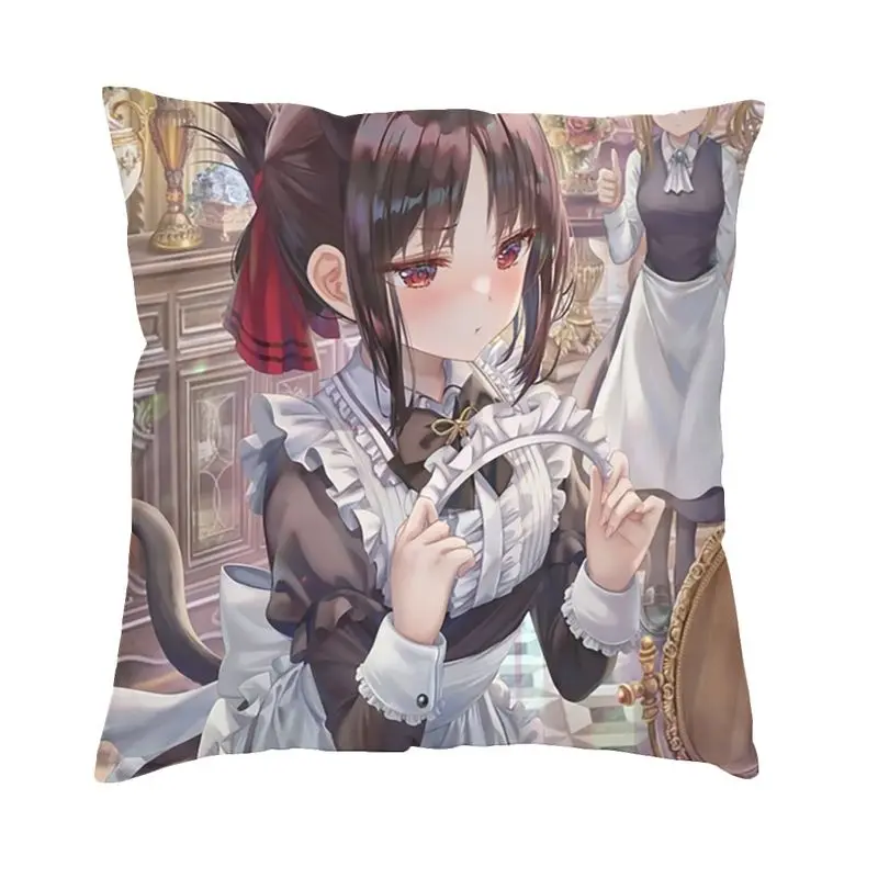 

Подушка для стула Kaguya Sama Ai Love Is War, квадратная 45x45 см