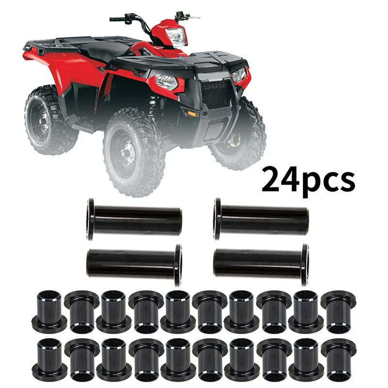 

24Pcs Rear Suspension A-Arm Bushings Set Fit for Polaris Sportsman X2 800 Deluxe EFI 2007