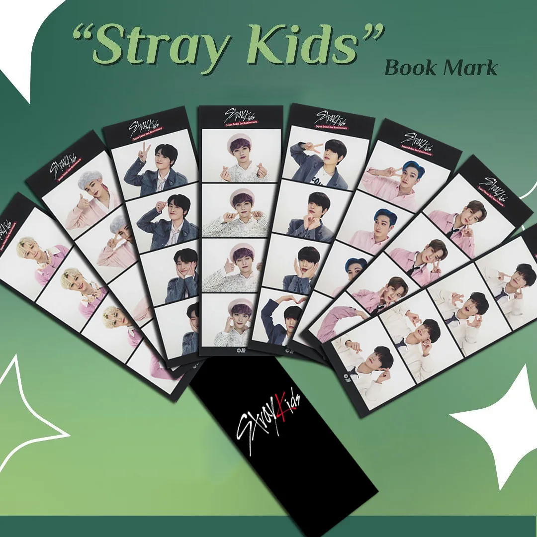 

Kpop Straykids Photocards Bookmarks Cute Stray Kids Photos Lomo Cards Set Korean Stationery Diary Bookmarks Fans Gifs