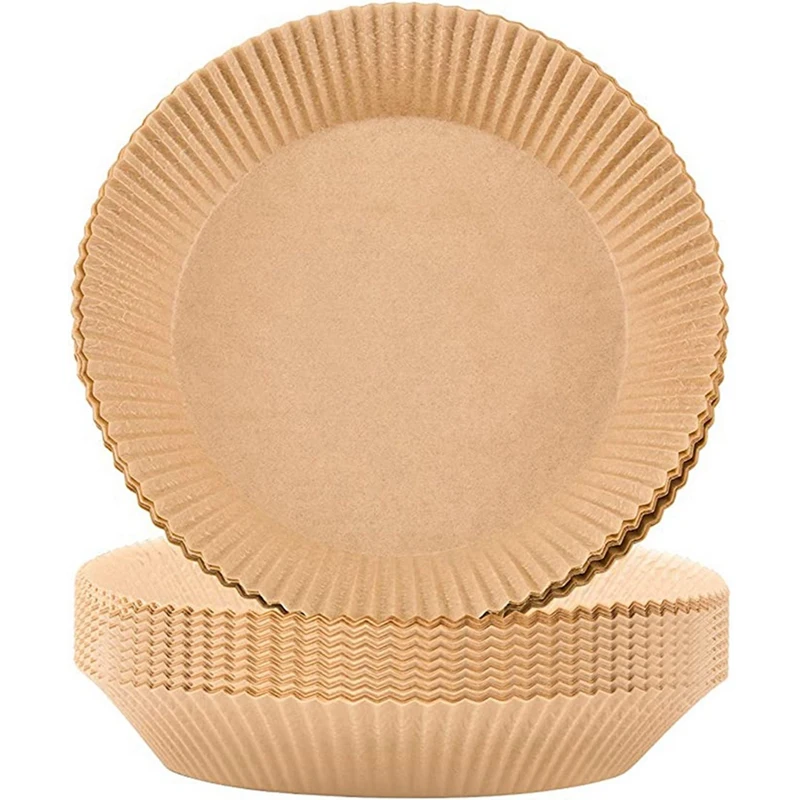 

Best 450Pcs Air Fryer Parchment Paper Liners Non-Stick Disposable Air Fryer Liners Basket Unperforated Round Parchment Paper