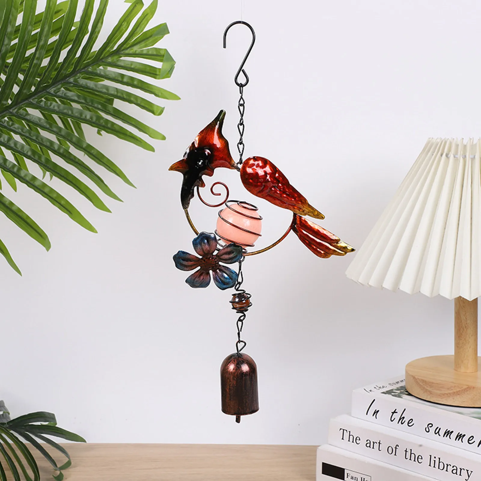 

Wind Chimes in Memory of A Loved One The Chimes Retro Metal Animal Wind Chime Ornaments Creative Balcony Courtyard Campanula