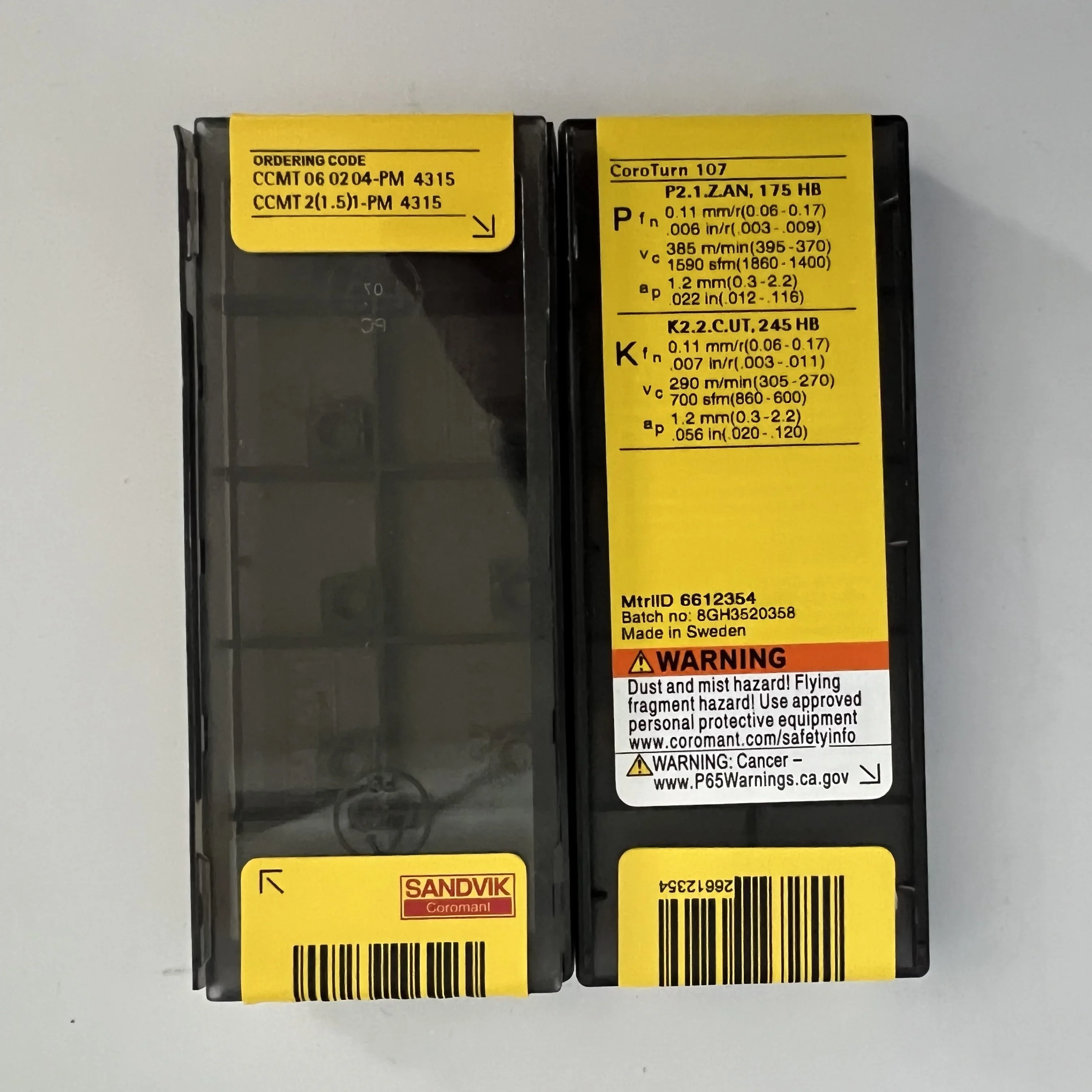 CCMT 060204 -PM 4315 Лезвие с ЧПУ