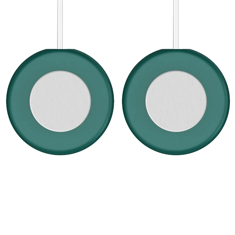 

2 шт., подогреватель для кофе на стол, подогреватель для кружек, подогреватель для кофе, молока, чая, подогреватель с USB-разъемом (зеленый)