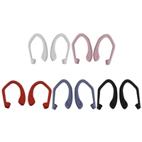 silicone ear hook soft comfortable anti slip holder prevent throwing away drop shipping