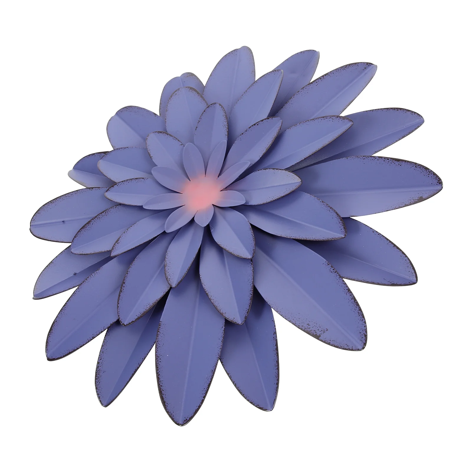 

Wall Metal Flowerdecor Sculpture Floral Iron Hanging Succulent Decoration Garden 3D Rustic Flowers Outdoor Room Ornament Vintage