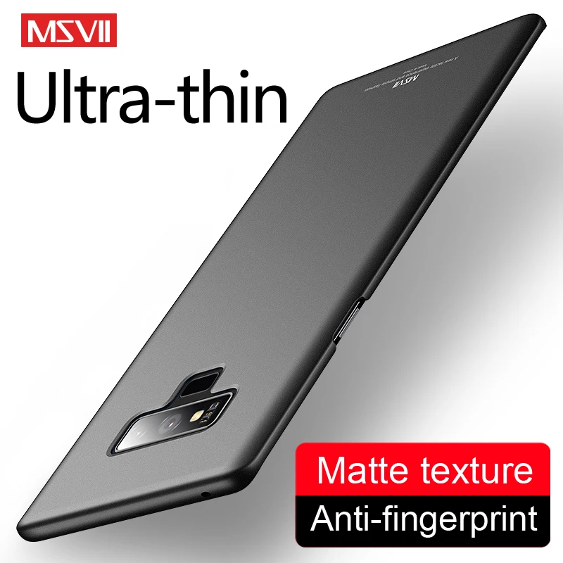 

Чехол для Note9, тонкий жесткий матовый чехол MSVII из поликарбоната для Samsung Galaxy Note 20 Ultra 9 8 10 Lite Note20 5G Note10 Plus Note8, чехлы для телефонов