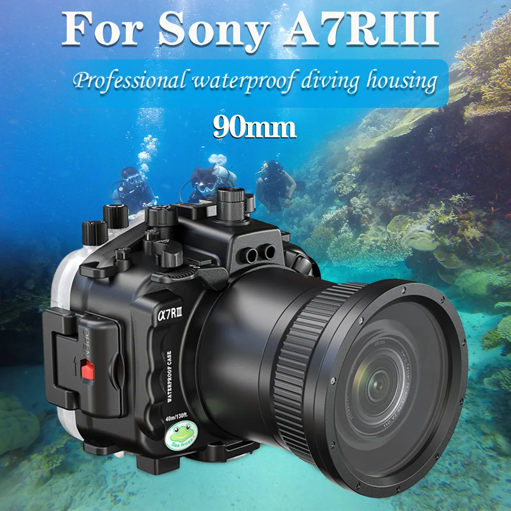 

Seafrogs Underwater Camera Housing For Sony A9 /A7R3 A7RIII A7III / A7 II A7II A7M2 A7SII A7RII / A7 A7R A7S Diving Case