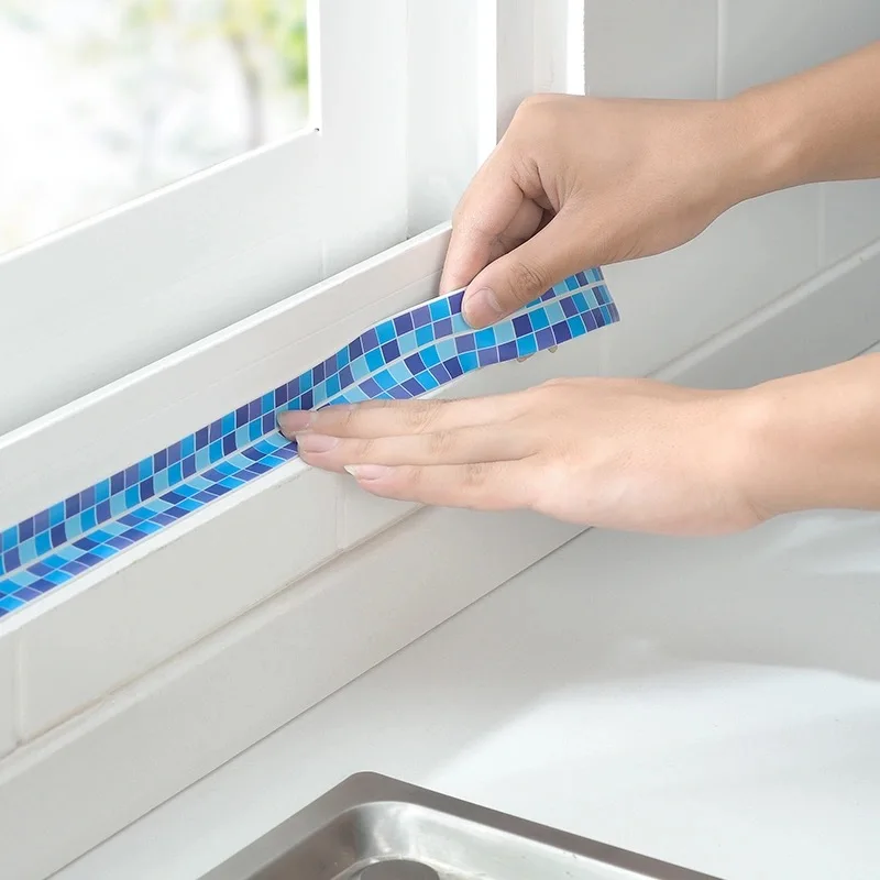 

Bath & Kitchen Caulk Tape Sealant Strip,Self Adhesive Tub & Wall Sealing Tape Sealer,sealant Tape,Shower Tile Adhesive sealant
