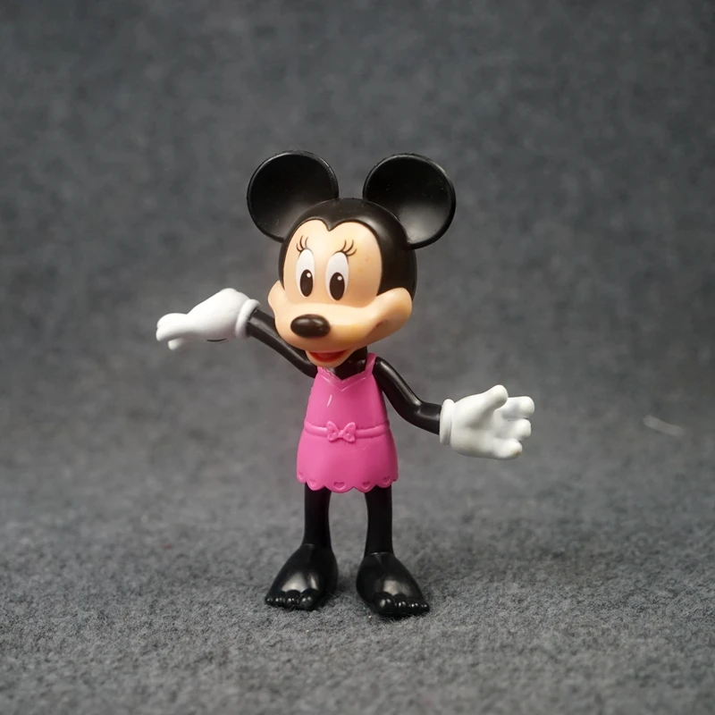 

Disney Minnie Mouse Doll Gifts Toy Model Anime Figures Collect Ornaments