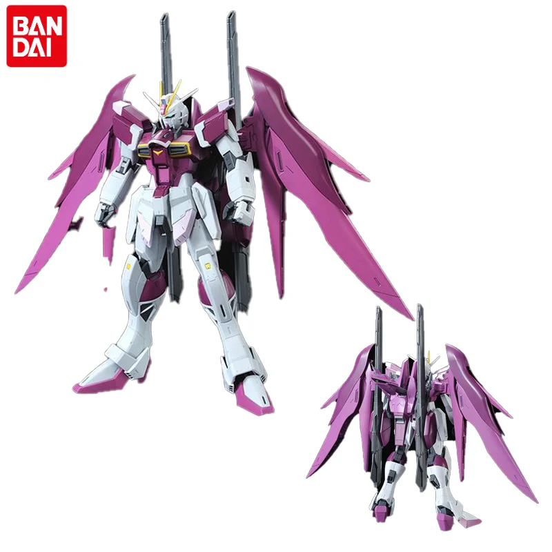 

Bandai Gundam Anime Figure PB MG 1/100 ZGMF-X56S Gundam Violet Destiny Impulse REGENES Assembling Model Anime Action Figures Toy