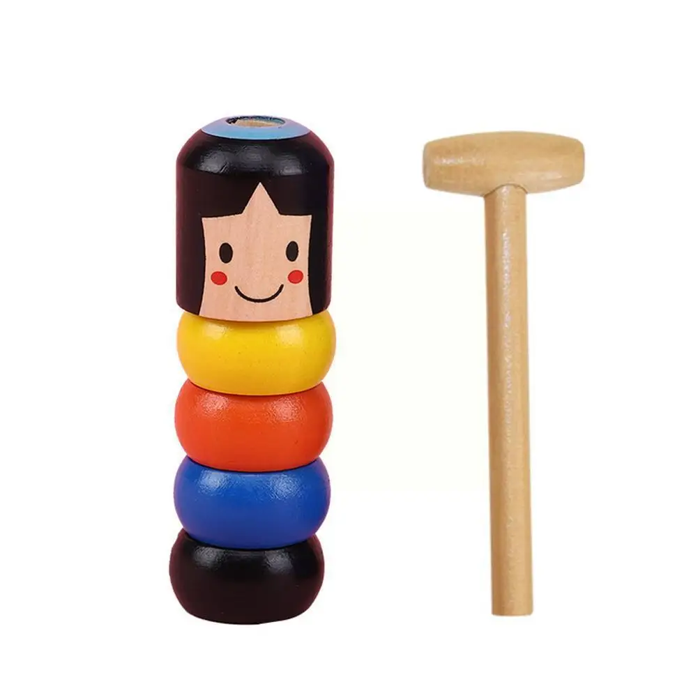 

Wooden Man Magic Toy Immortal Daruma Magic Tricks Funny Toys Funny Stage Magic Props For Children Halloween Christmas Gift L8y4