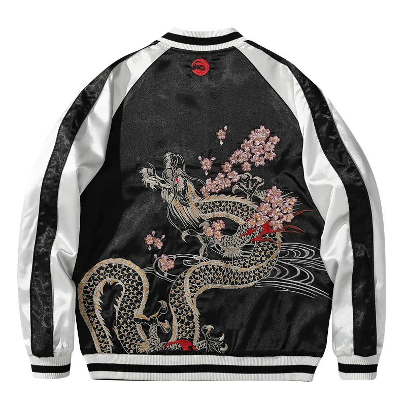 Рисунок 4 - Новый вышитый дракон куртка мужской