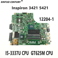 cn 055njx 055njx motherboard for dell inspiron 3421 5421 laptop motherboard 12204 1 i5 3337u cpu gt625m gpu ddr3 100 tested