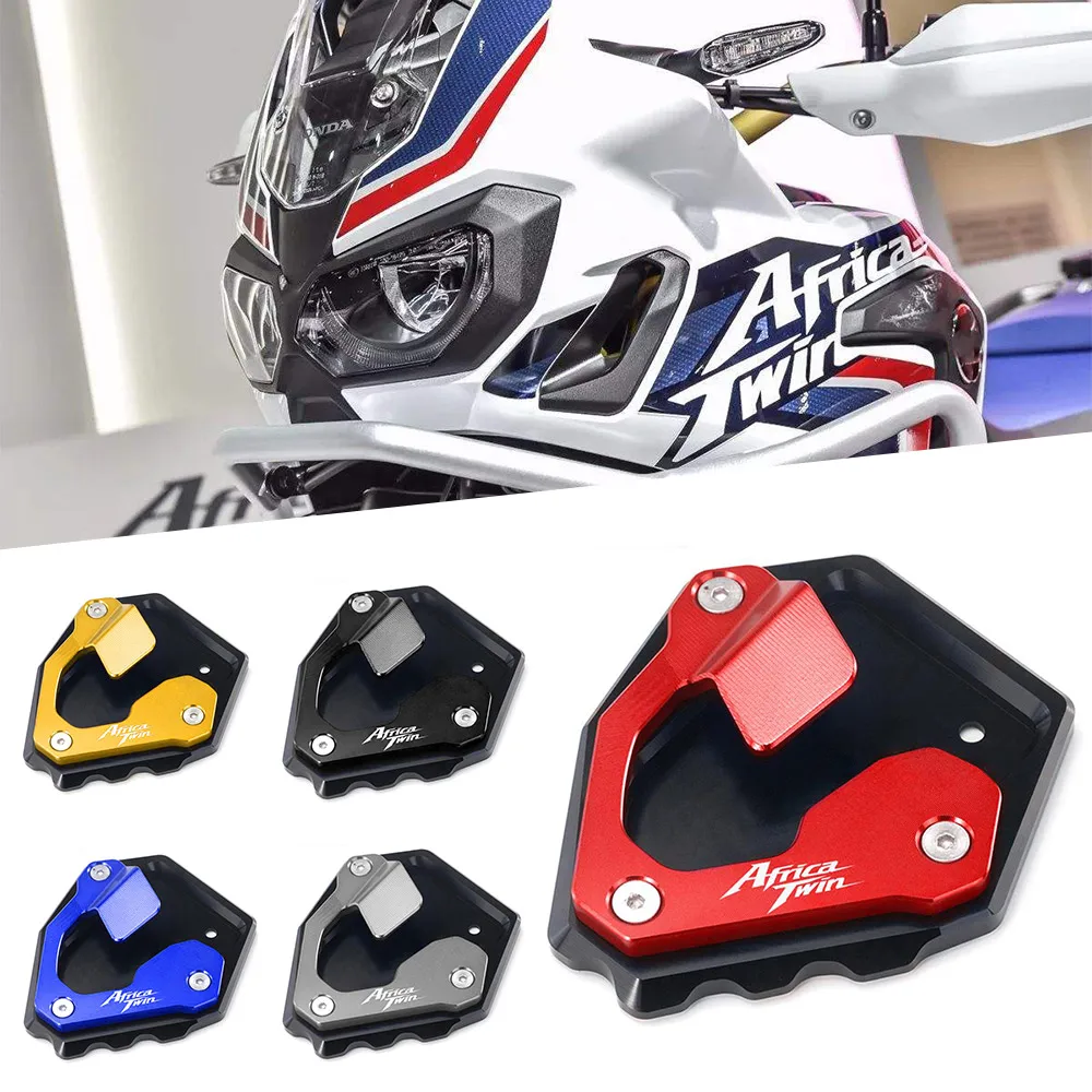 

Side Stand Extension Pad Kickstand Enlarger Support Extension Plate For Honda Africa Twin CRF1000L 2016 2017 2018 2019 crf1000l