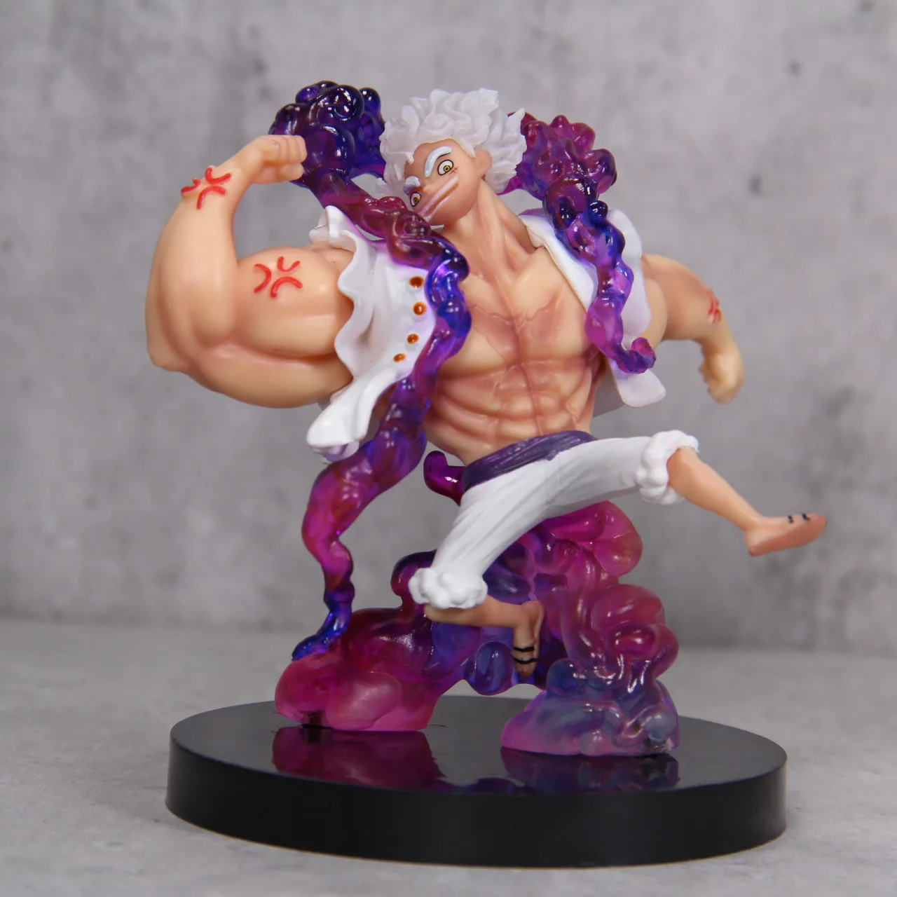 

11cm One Piece Hercules Nika Luffy Five Gears Fruit Awakening Sun God BT Anime Peripherals Figure Ornament Collection Decorative
