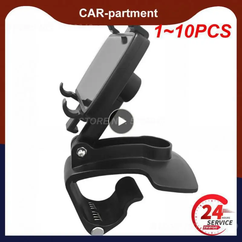 

1~10PCS Degrees Car Phone Holder Universal Smartphone Stands Car Rack Dashboard Support for Auto Grip Mobile Phone Fixed Bracket