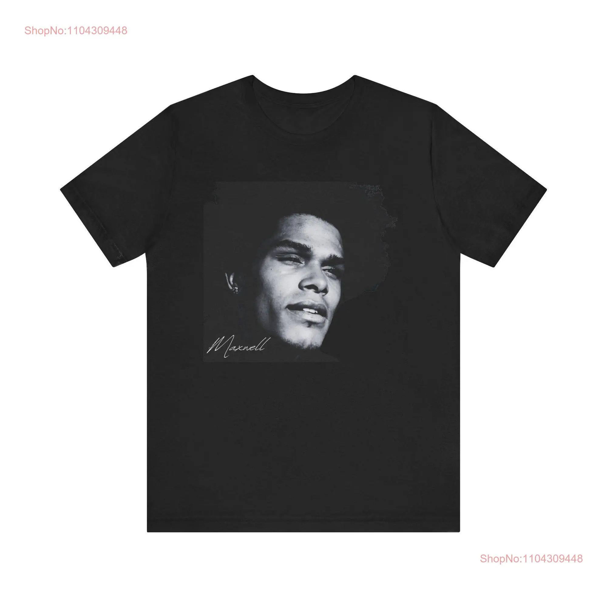 Футболка Maxwell Fan The Serenade Tour Merch Pretty Wings Acension Neo Soul Smooth r B Urban Hang Suite Черная летняя ночь