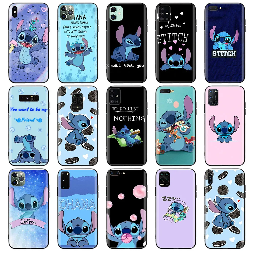 

Black Case for OPPO Reno 4Z 4F 2Z 2F 2 Lite Pro 5G A94 A95 A96 A92 A92S 10x Zoom Cover Z-46 Stitch