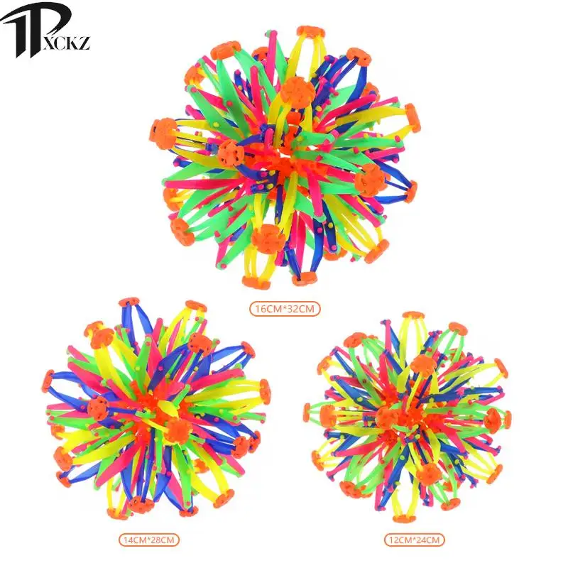 Горячая Распродажа 1 шт. 3 раздвижных шарика размер игрушки детский метательный