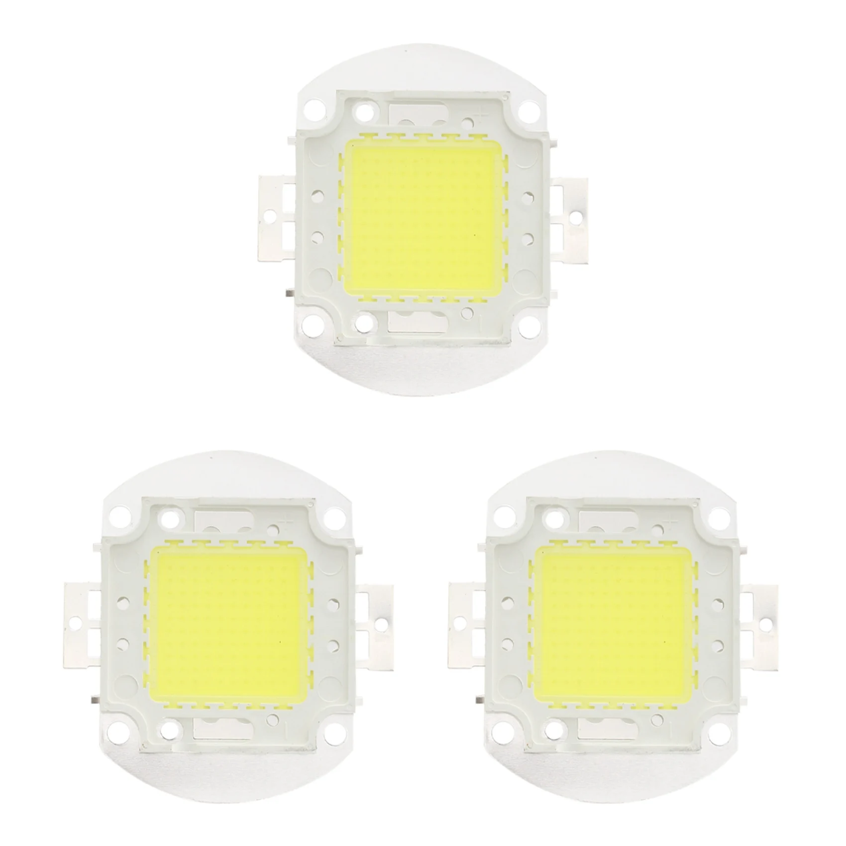 

3X DC 32 - 34V 100W 7500 LM 6500K High Power The LED Power Indicator Light Chip - White