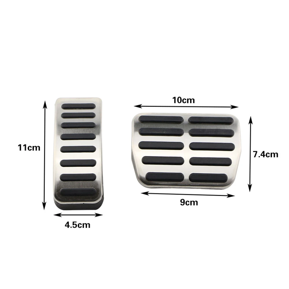 

Накладки На Педали Из Нержавеющей Стали Для Volkswagen Amarok, MOIA, Polo, Bora, Jetta MK4, Golf 4 IV, Skoda Fabia