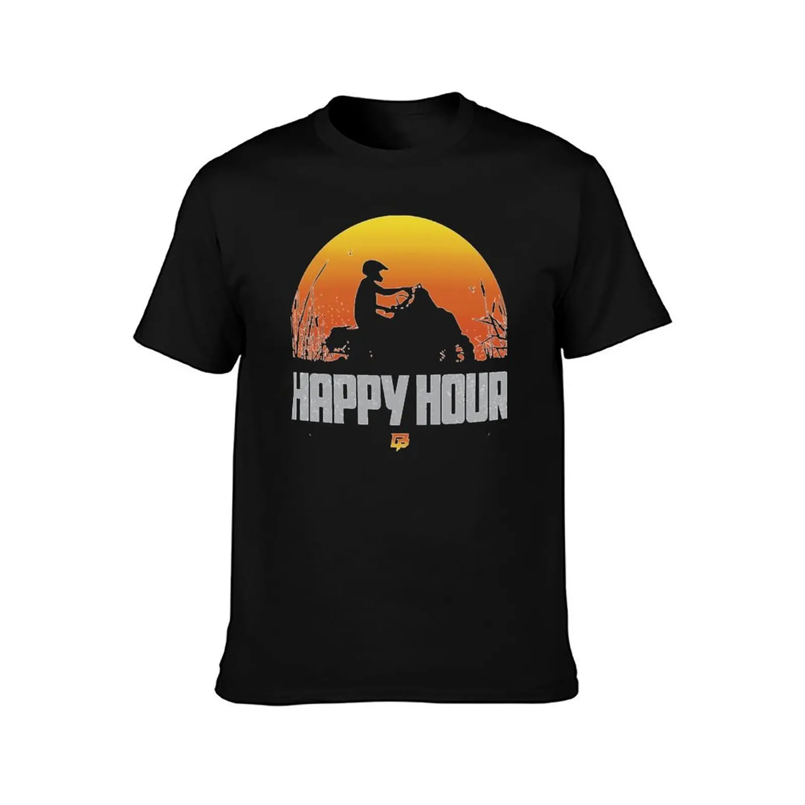 Фото Футболка Braydon Price Happy Hour, свободного кроя, больших размеров №2
