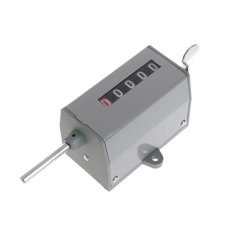 1 шт. 75-I металлический механический сбрасываемый 5-разрядный дисплей вращающийся