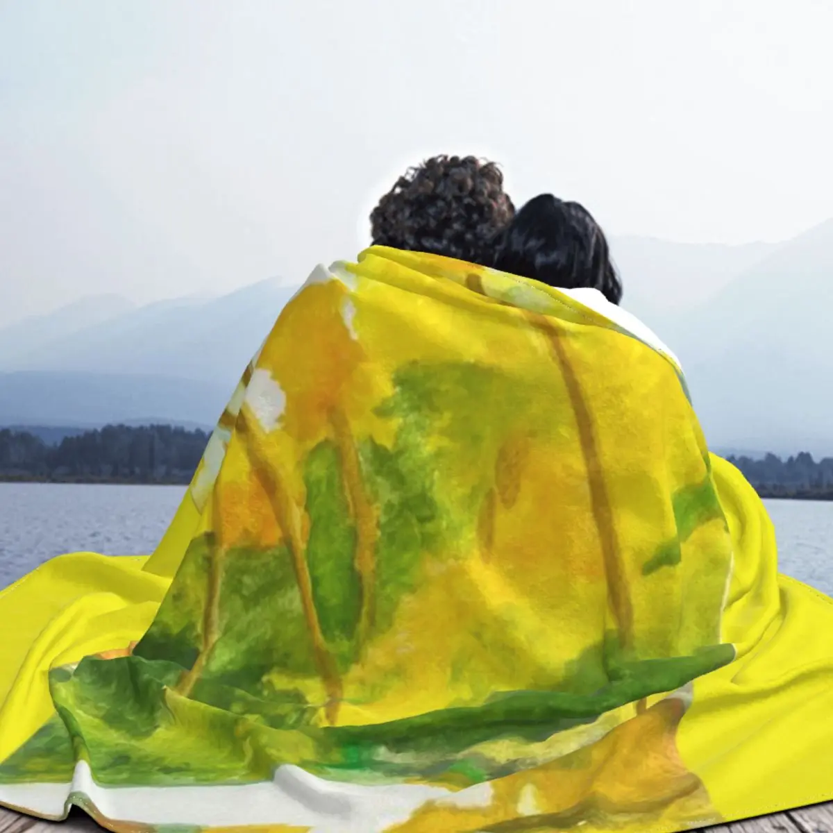 Golden Heart Harmony An Ultra-Soft Micro Fleece Blanket