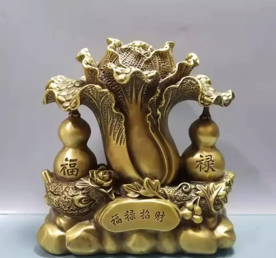 Металлическое украшение из тыквы Fulu Zhaocai для дома офиса культуры и творчества