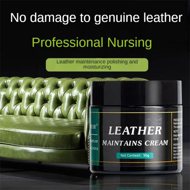 

Leather Cream Leather Conditioner For Leather Pant Bag Shoes Furniture Car Seats Polishing Nourishment Care Leather Maintenance