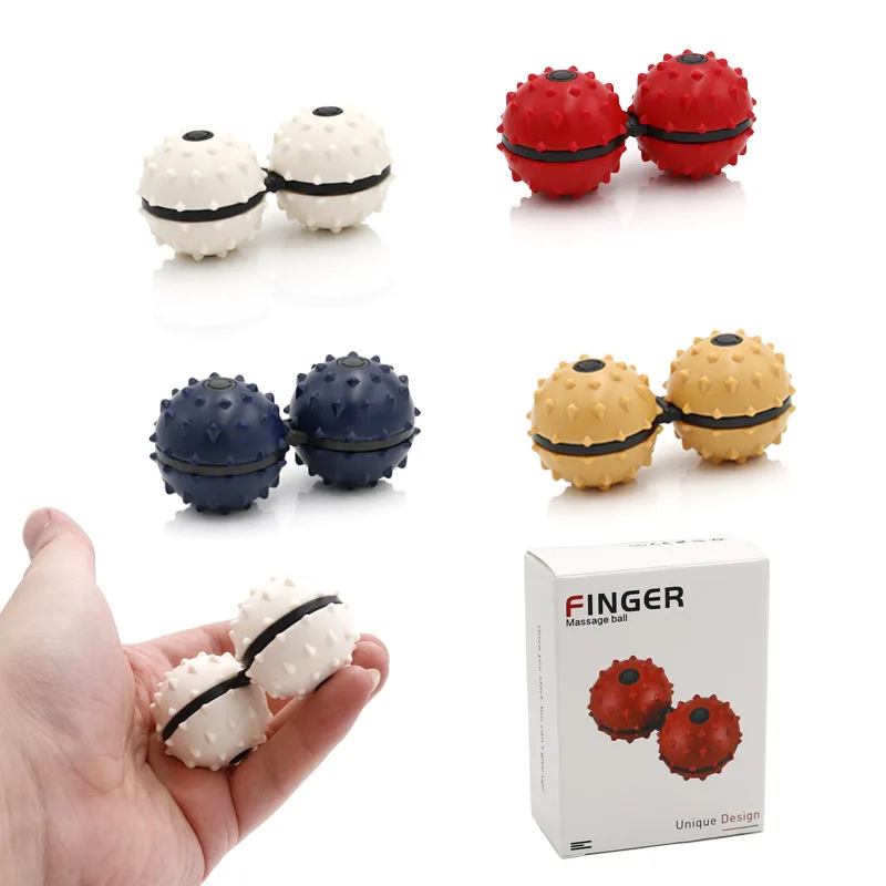 

New Massage Decompression Gyroscope Ball Palm Play Decompression Toy Fingertip Rotation Connected Gyroscope Gift