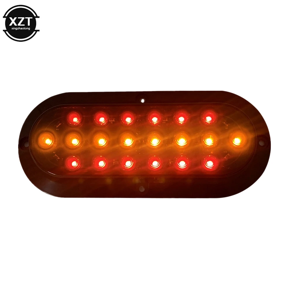 

20LEDs Dynamic Car Tail Light Signal Indicator Strobe Flashing Warning Brake Lights 12-24V Truck Side Marker Lamps