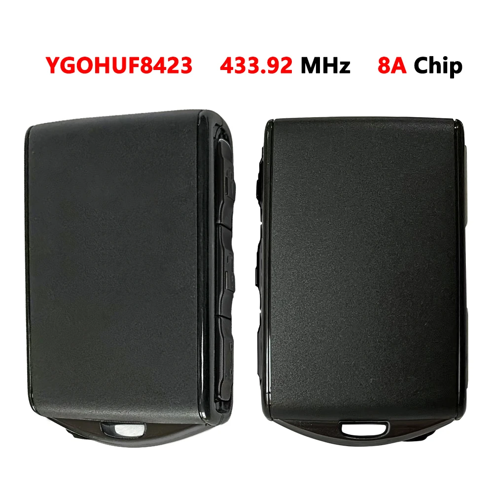 

XNRKEY OEM 3 ключа/набор 3 Btn Smart Remote Car Key 8A Chip 433 МГц для Volvo S90 S60 S40 XC60 XC90 2016-2021 Keyless Go YGOHUF8423