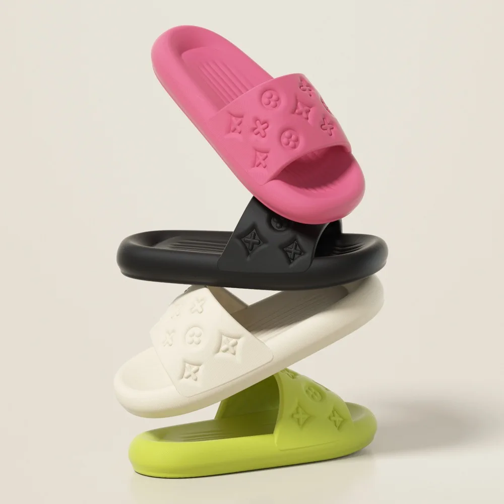 Женские нескользящие домашние Тапочки большого размера из ЭВА 2024