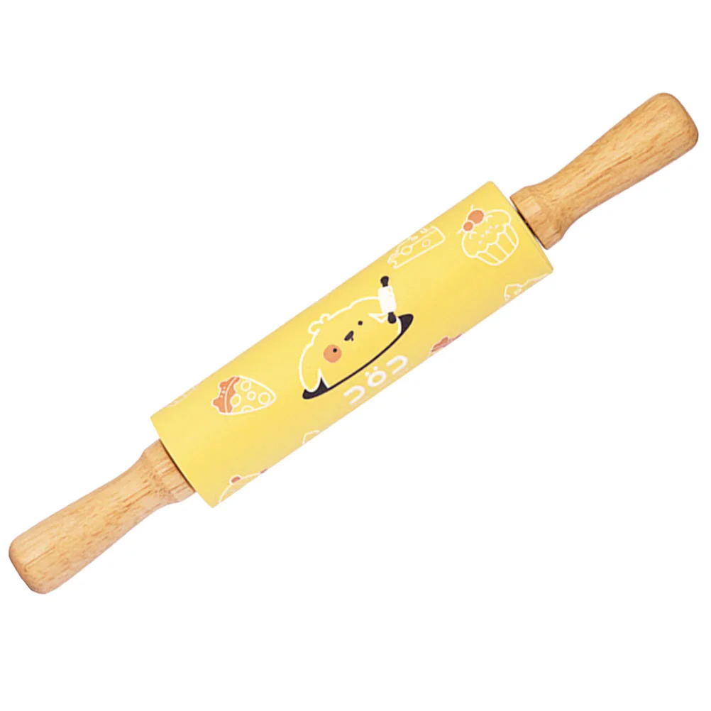 

Roller Pin Rollingbaking Dough Pizza Cookie Clay Wooden Pie Barchinese Dumpling Bread Pottery