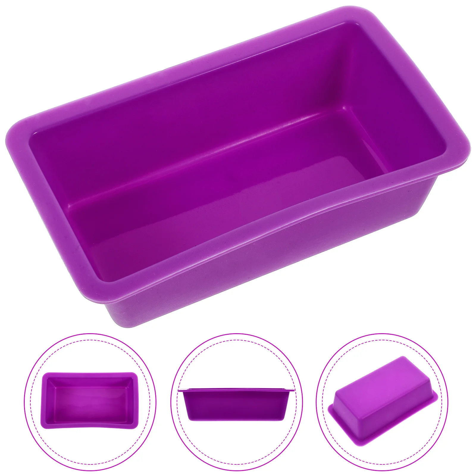 

Nonstick Toast Mold Baking Silicone Soap Para Gelatinas Paper Cup