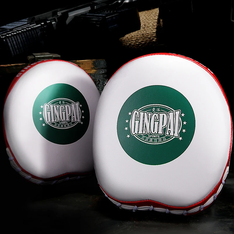 

Sanda Boxing Gloves Pads Hand Target Pad Muay Thai Kick Focus Punch Karate Taekwondo Mitt PU Foam Boxer Training Release Stress