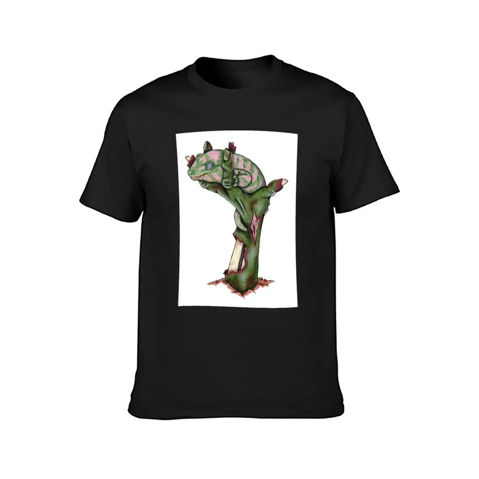 Мужская футболка с рисунком зомби