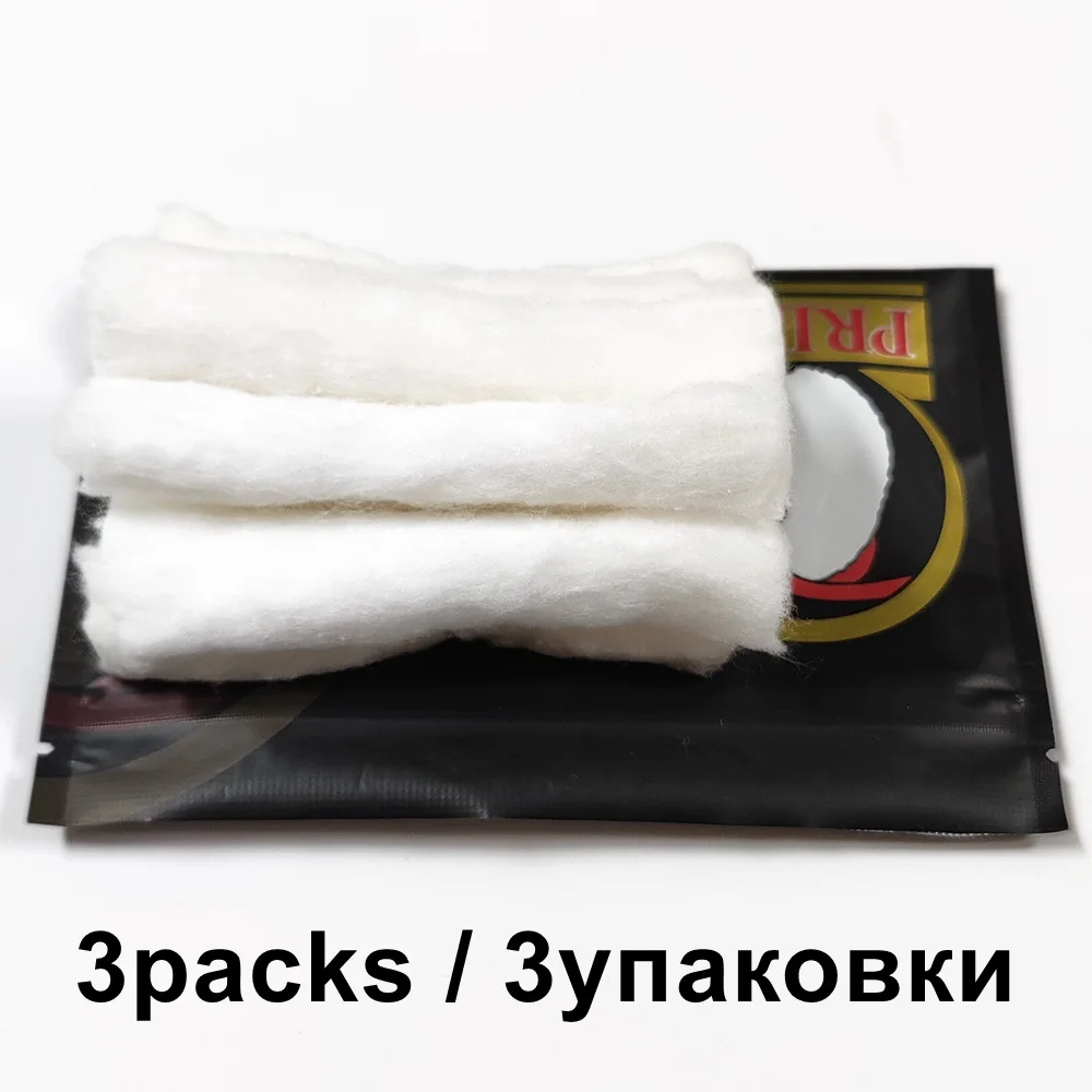 

10/3 упаковки хлопковых полосок из натурального хлопка с беконом для натуральных материалов для начинающих своими руками