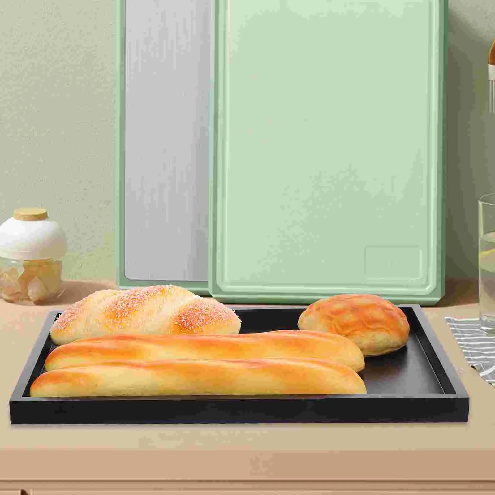 

Wooden Tea Tray Rectangular Water Cup Tea Cup Storage Tea Tray Rectangular Serving Tray