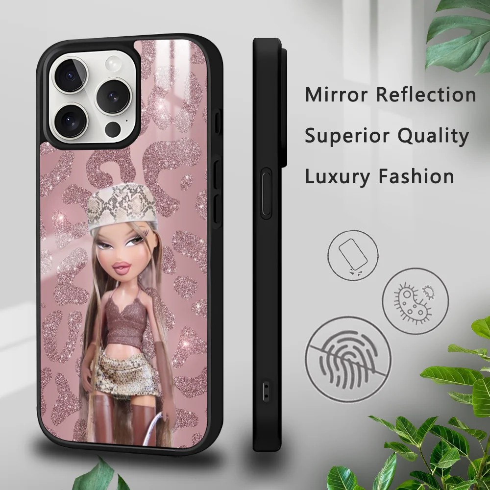 Fashion D-Doll Bratz Phone Case For iPhone 16 15 14 13 12 11 Pro Xs Max Mini Plus Celulares Hard Funda