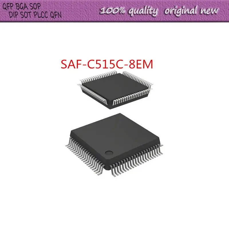 

NEW 1PCS/LOT SAF-C515C-8EM SAF-C515C SAB-C515C-8EM QFP-80