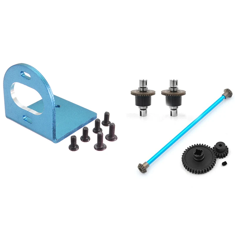 

Для Wltoys 540 регулируемое сиденье двигателя 1/18 A949 синий и для Wltoys A959 A979 стандартное металлическое дифференциальное редукторное колесо, Прямая поставка