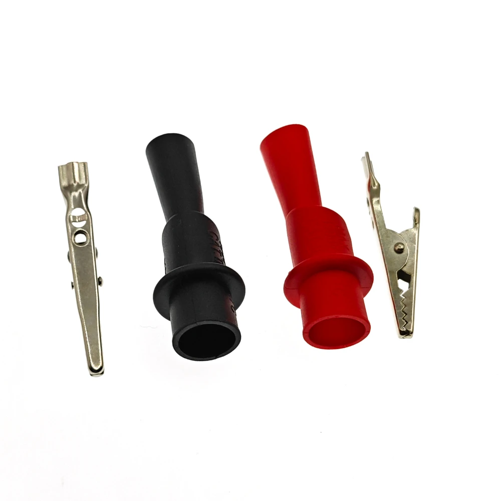 

Зажим типа крокодил для мультиметра, 10 А, 1000 В, 2 шт.