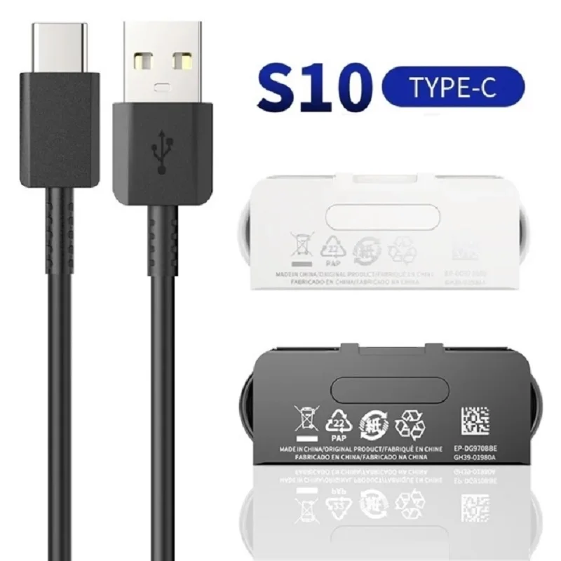 

500pcs/lot High Quality Type c USB-C Cable 1.2m 1m Fast Quick Charger Cables For Samsung S10 S8 S20 S21 htc xiaomi cable wire